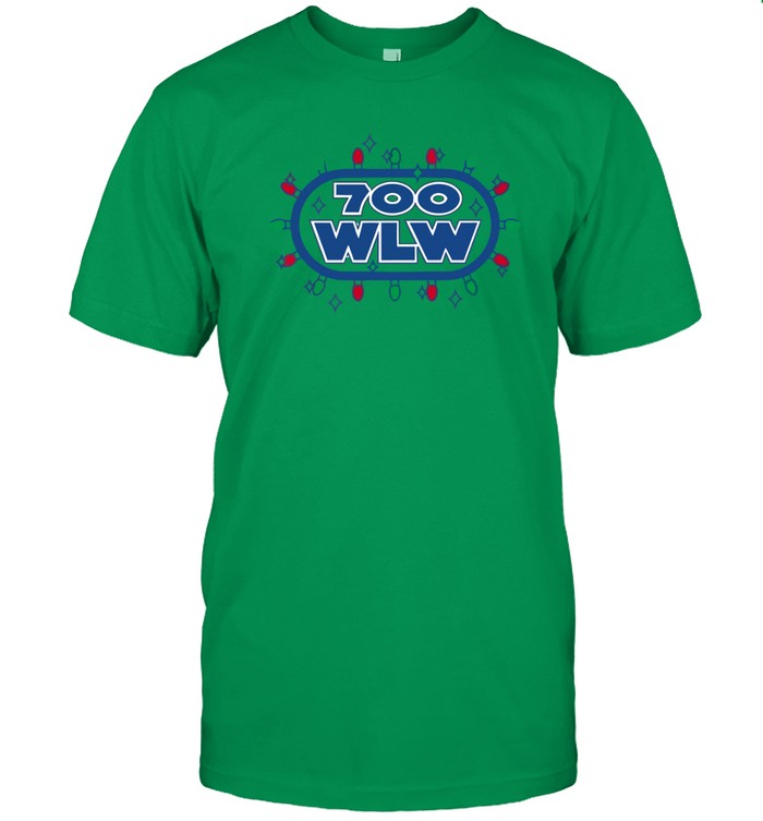 700 WLW Christmas Lights t shirt