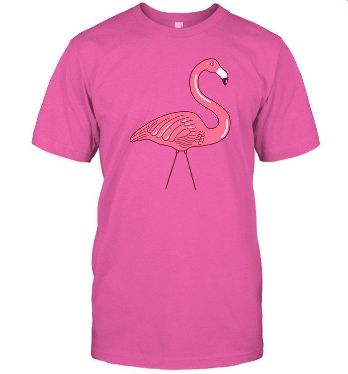 XL Plastic Flamingo Heavyweight t shirt