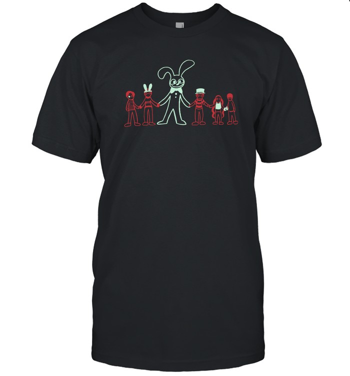 bonnyjlox Rabbit Glows in the Dark t shirt
