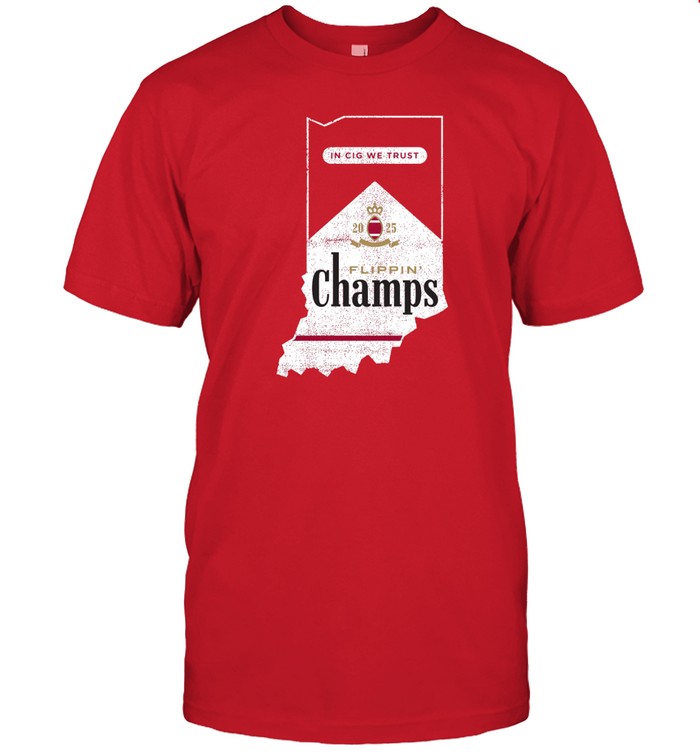 Flippin Champs Indiana College Football Fans t shirt