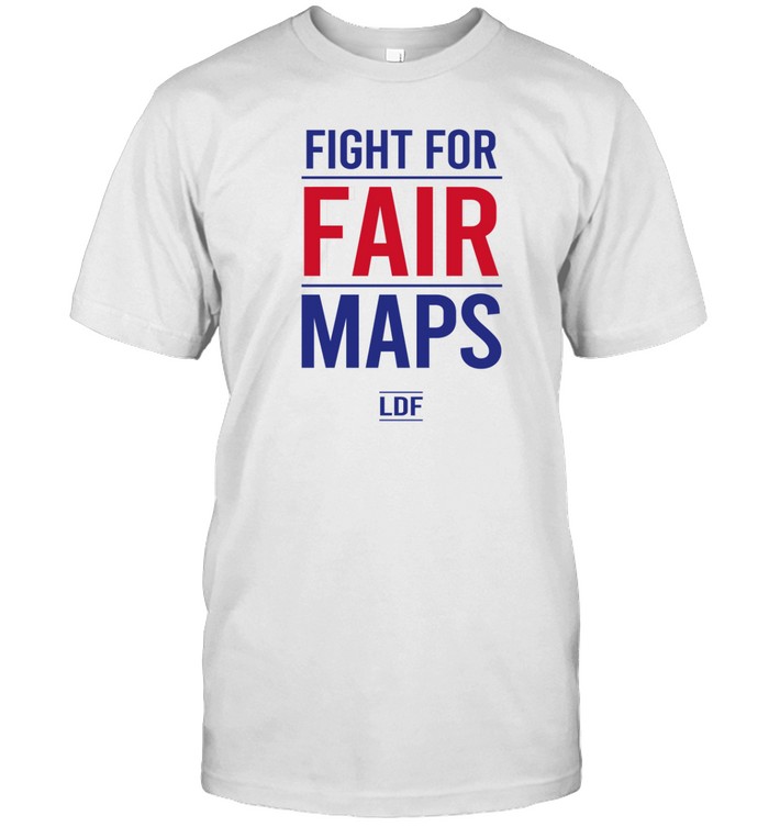 Samuel Jackson Wearing Fight For Fair Maps T Shirt   Custom prints store   T-shirts  mugs  face masks  posters