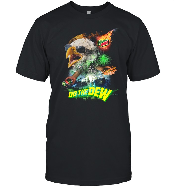 Mountain Dew Eagle Do The Dew Tee   Custom prints store   T-shirts  mugs  face masks  posters