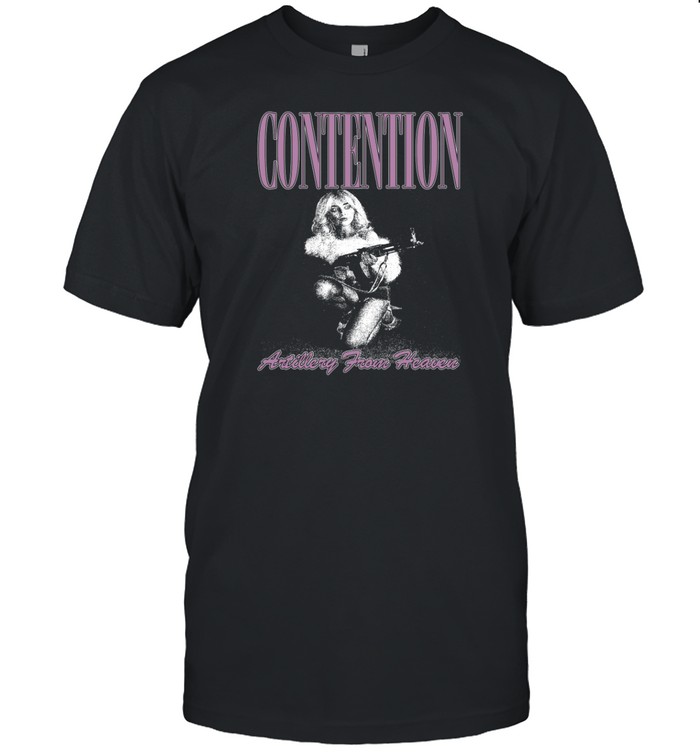Contention Artillery From Heaven Tee Shirt   Custom prints store   T-shirts  mugs  face masks  posters