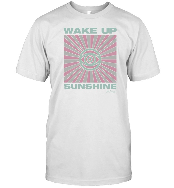 All Time Low Wake Up Sunshine Rays Tee Shirt