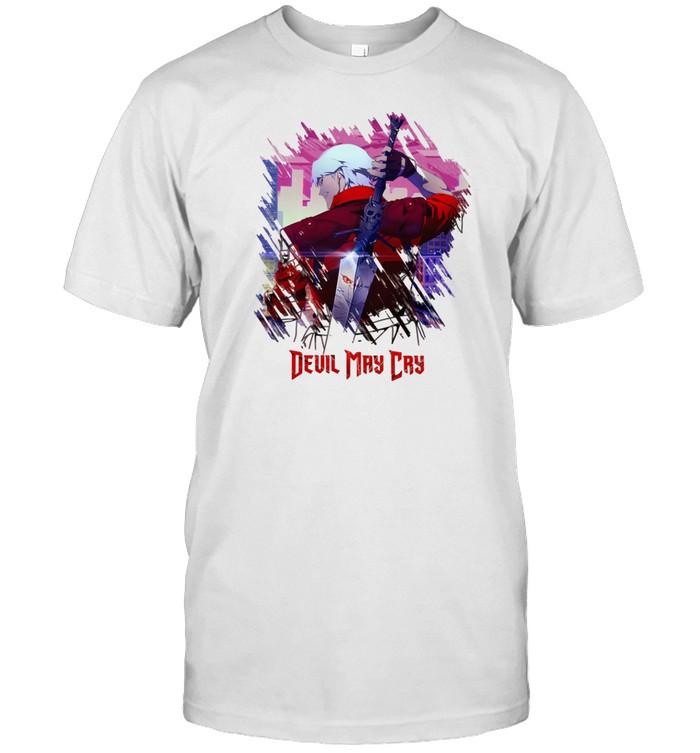 Devil May Cry Dante Oversized Faded T Shirt