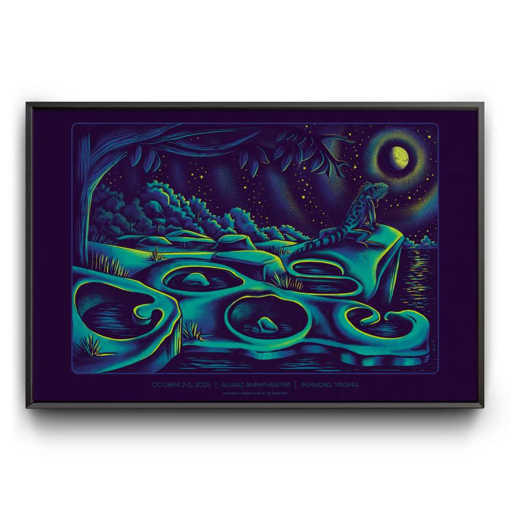 Richmond VA Tour Poster – Goose Oct 2–3, 2025 Concert Print | Limited Edition
