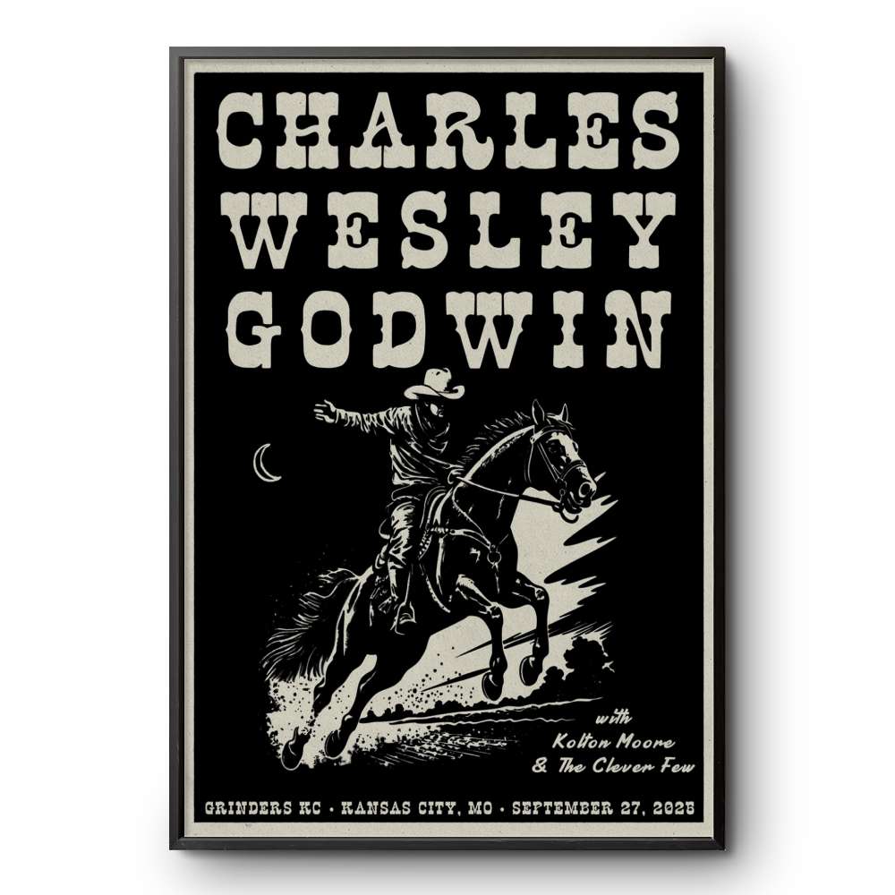 Charles Wesley Godwin Poster – Sept 27 Kansas City Drop – Trending Now