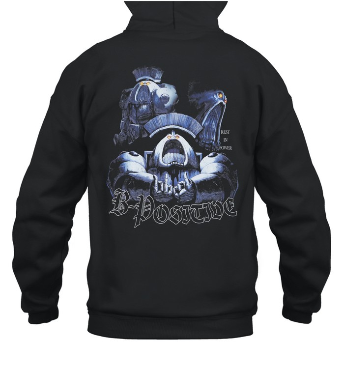 B-Positive Hoodie by Flashgitz – Cozy with Bite | JulyClothing