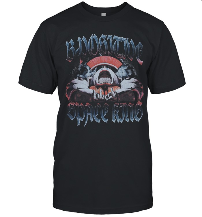 Flashgitz Space King B-Positive T-Shirt – Royal Chaos in Cotton | Limited Edition
