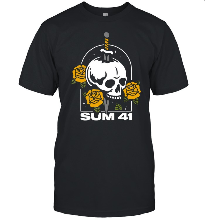 Sum41 Skull And Roses Shirt