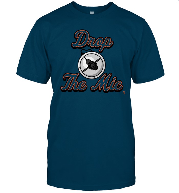 Athlete Logos Drop The Mic T Shirt  Hoodie  Sweatshirt