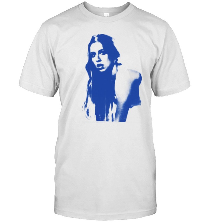 Tate Mcrae Blue White Tee Shirt   Custom prints store   T-shirts  mugs  face masks  posters