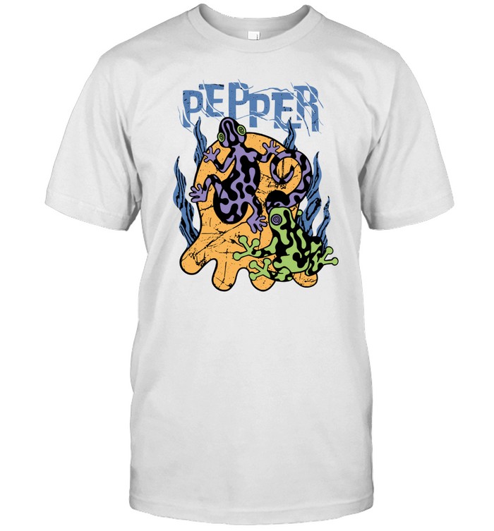 Pepper Skullconut Amphibians Natural Shirt