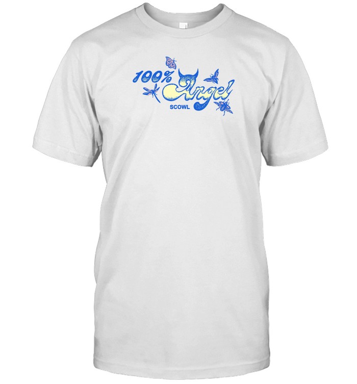 100 Angel Scowl Shirt   Custom prints store   T-shirts  mugs  face masks  posters
