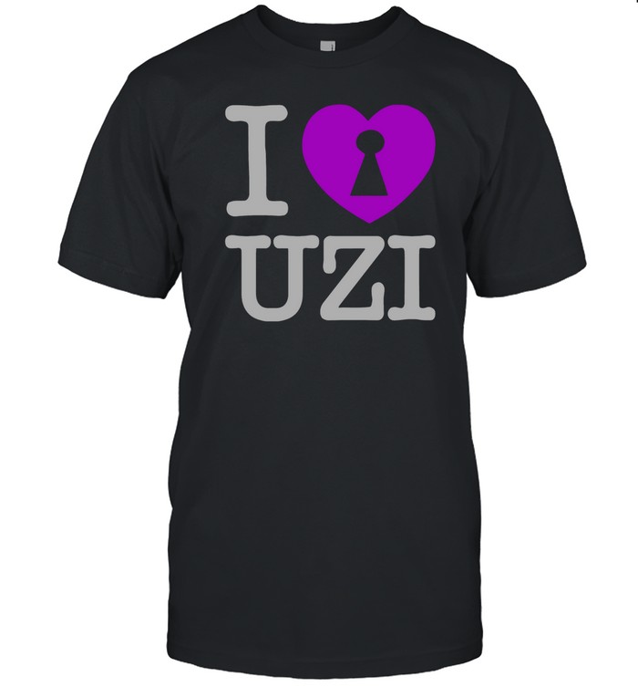 I Lock Heart Uzi Shirt