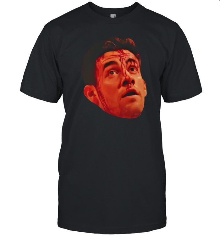 Isaiah Hartenstein Wearing Collison Blood Tee   Custom prints store   T-shirts  mugs  face masks  posters