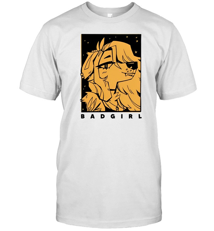 Doubledog Bad Girl T Shirt   Custom prints store   T-shirts  mugs  face masks  posters