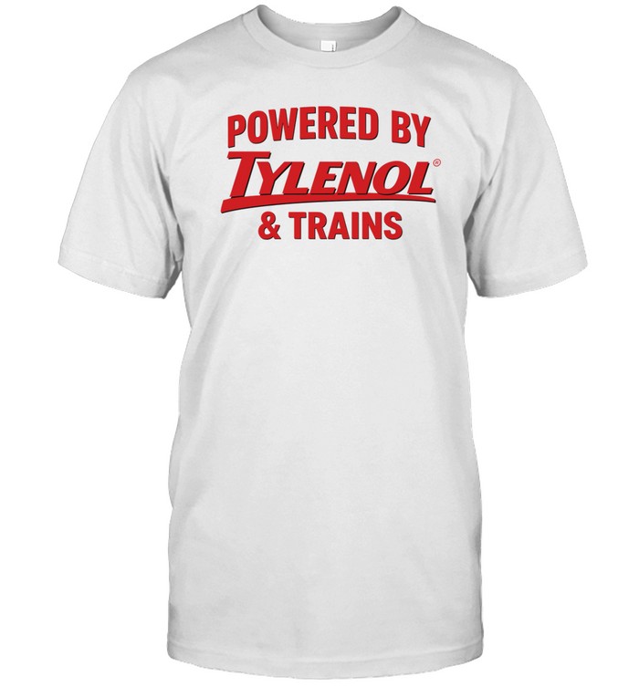Microwavexsalad Powered By Tylenol & Trains Tee
