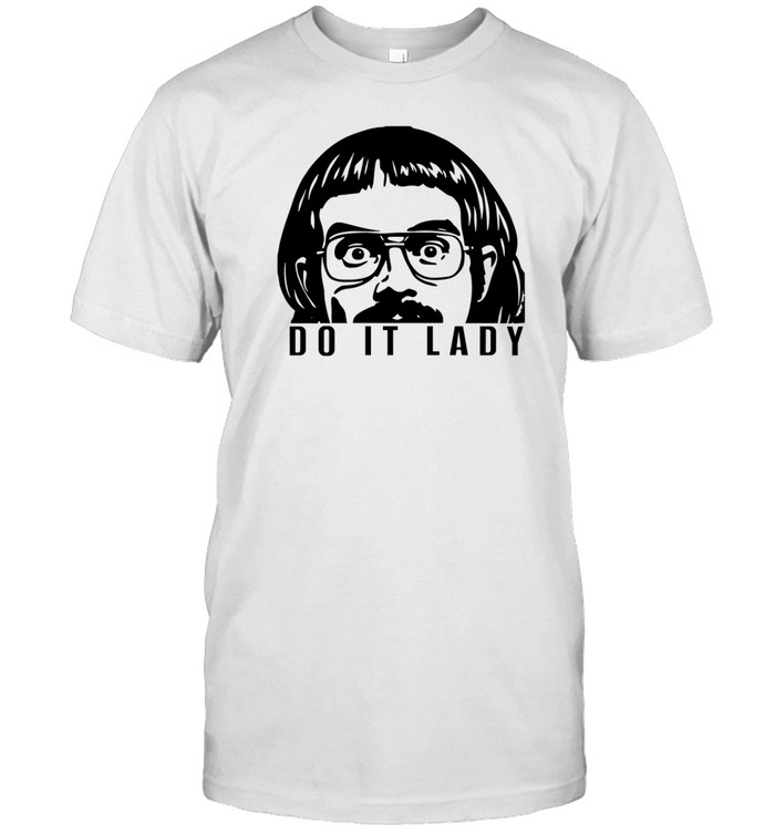 Do It Lady Peeking Chit Shirt   Custom prints store   T-shirts  mugs  face masks  posters