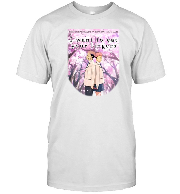 Limted I Want To Eat Your Fingers Jjk Shirt