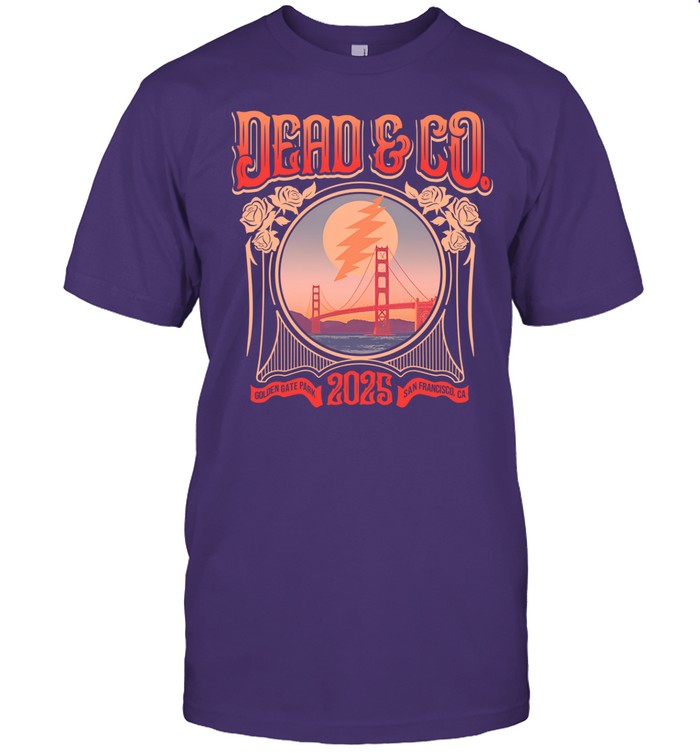 Dead And Company Golden Gate Park Wine 2025 Shirt