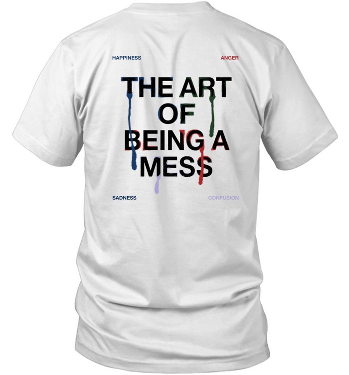 The Art Of Being A Mess Photo Tee