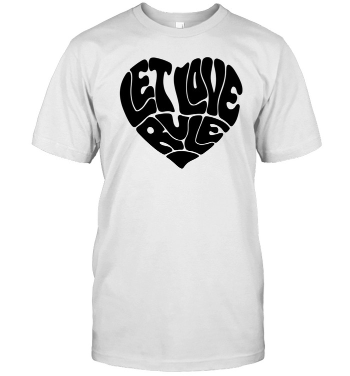 Lennykravitz Let Love Rule Heart Shirt