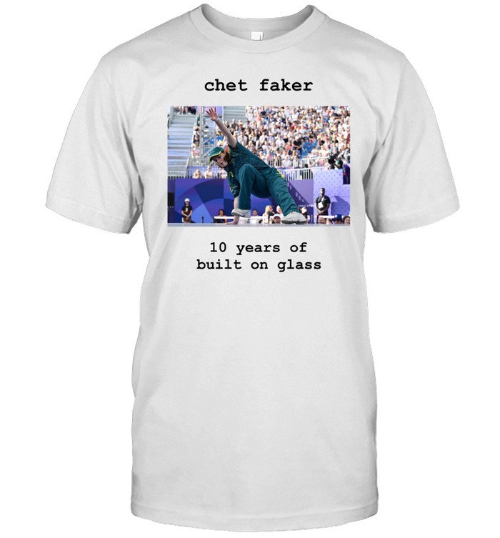 Chetfaker Chet Faker 10 Years Of Built On Glass Tee