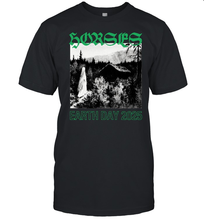 Horses Earth Day 2025 Shirt
