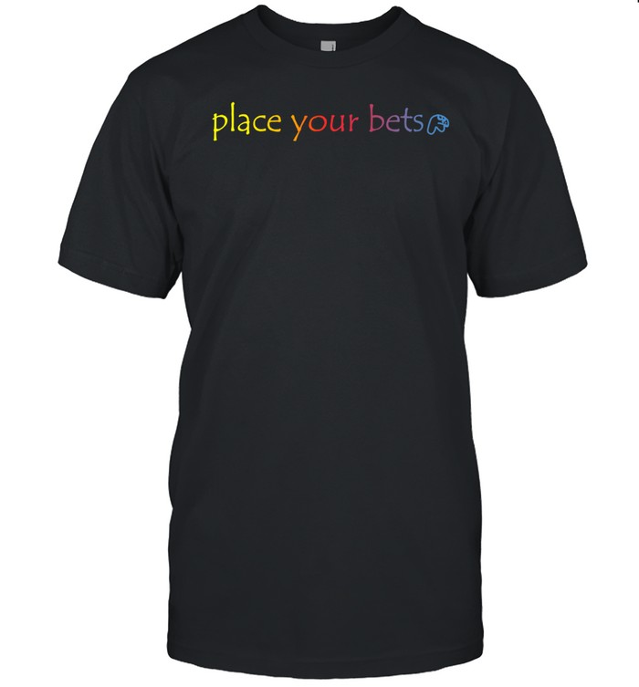 Horse Blake Horse Race Tests Place Your Bets T Shirt