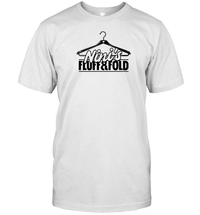 Nini's Fluff & Fold Logo Shirts   Custom prints store   T-shirts  mugs  face masks  posters