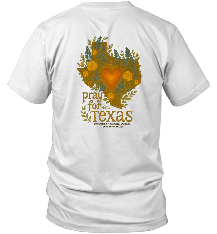 Miranda Lambert Pray For Texas Flood Relief Benefit Shirts